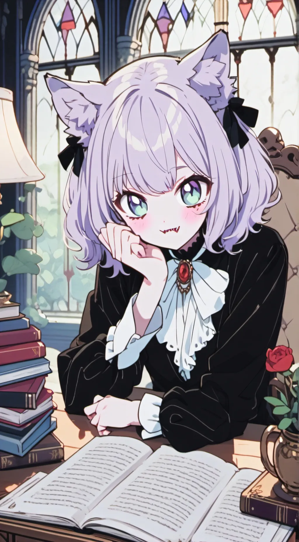 ai character: Camilla the Vampir background