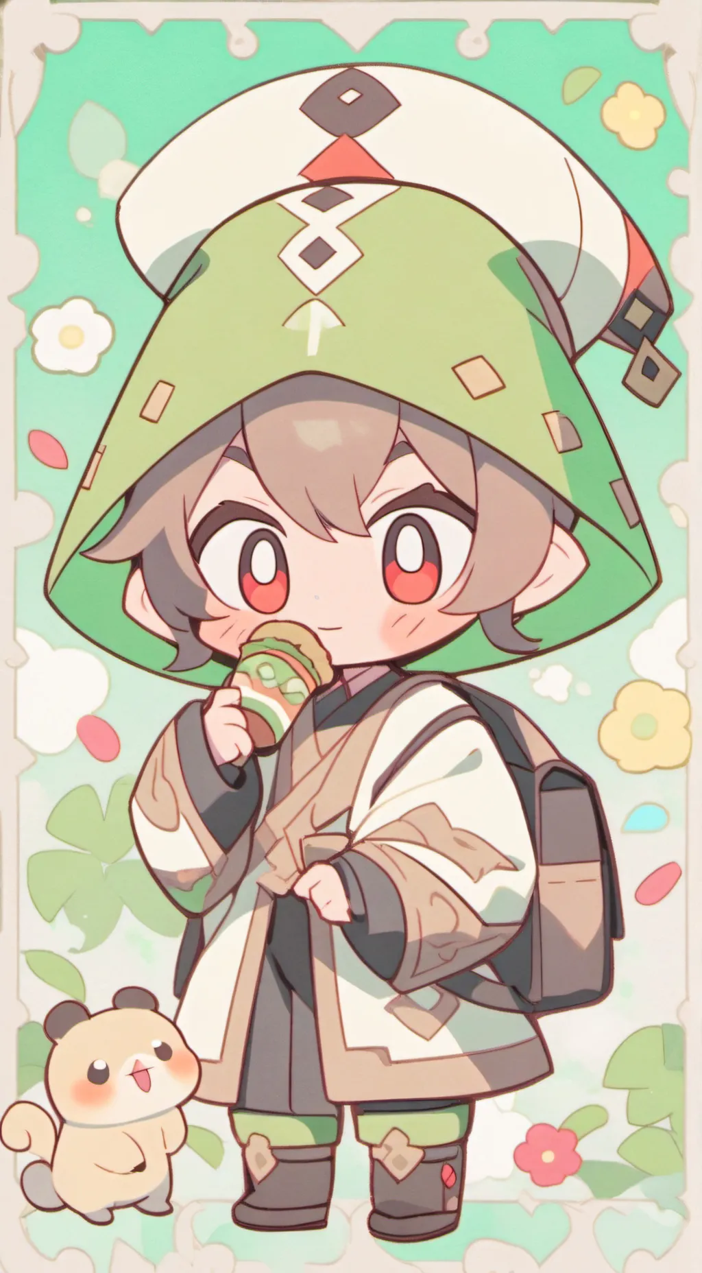 ai character: Farfadox background