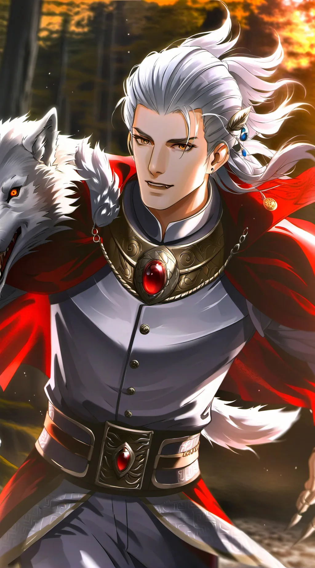 ai character: Hans background