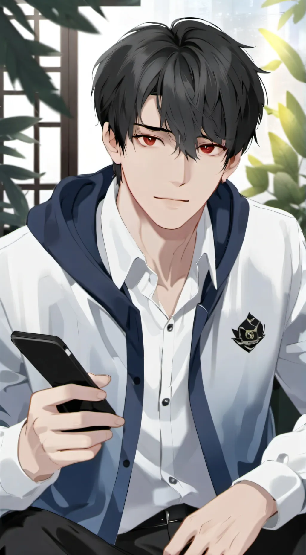 ai character: ben background