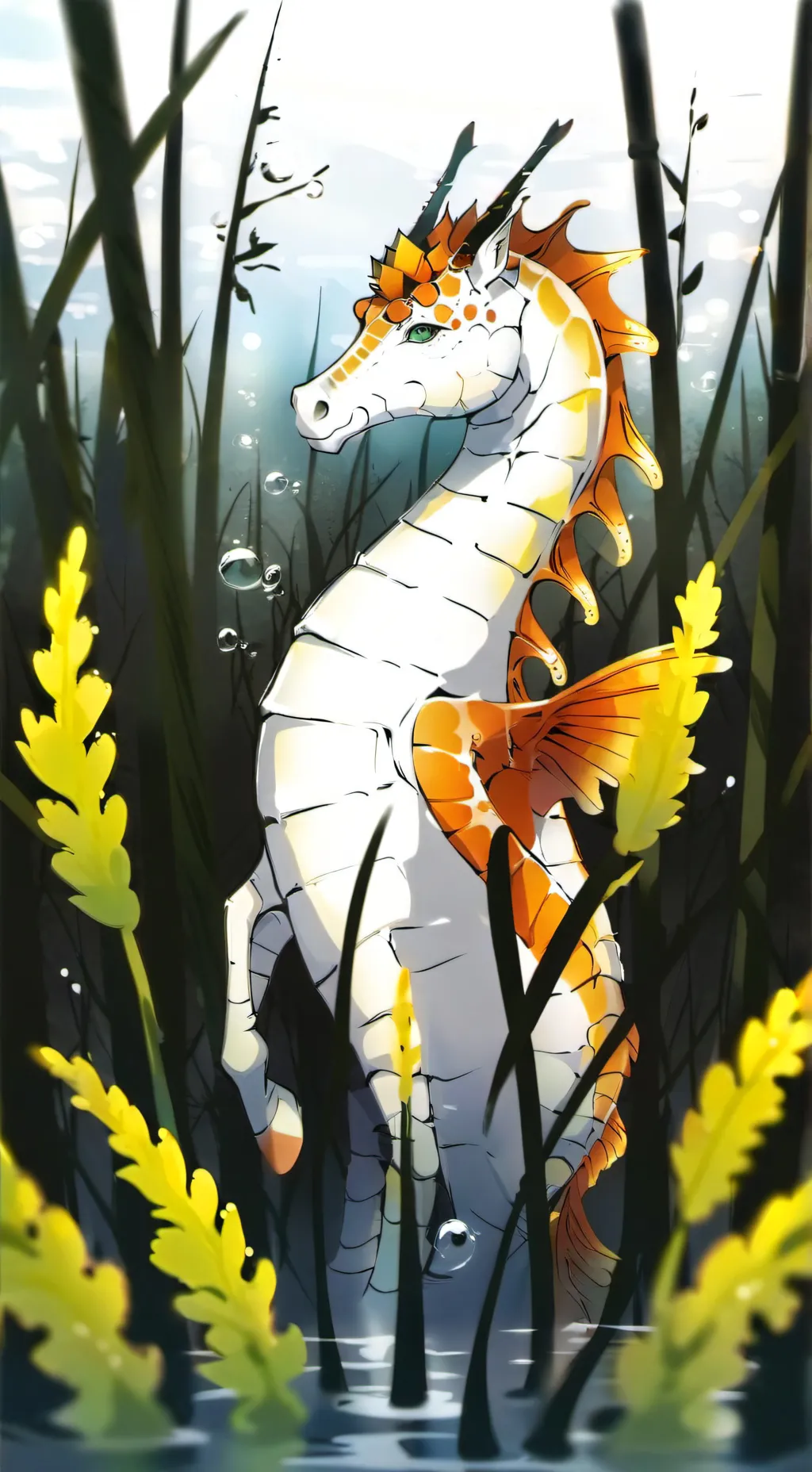 ai character: Lunar background