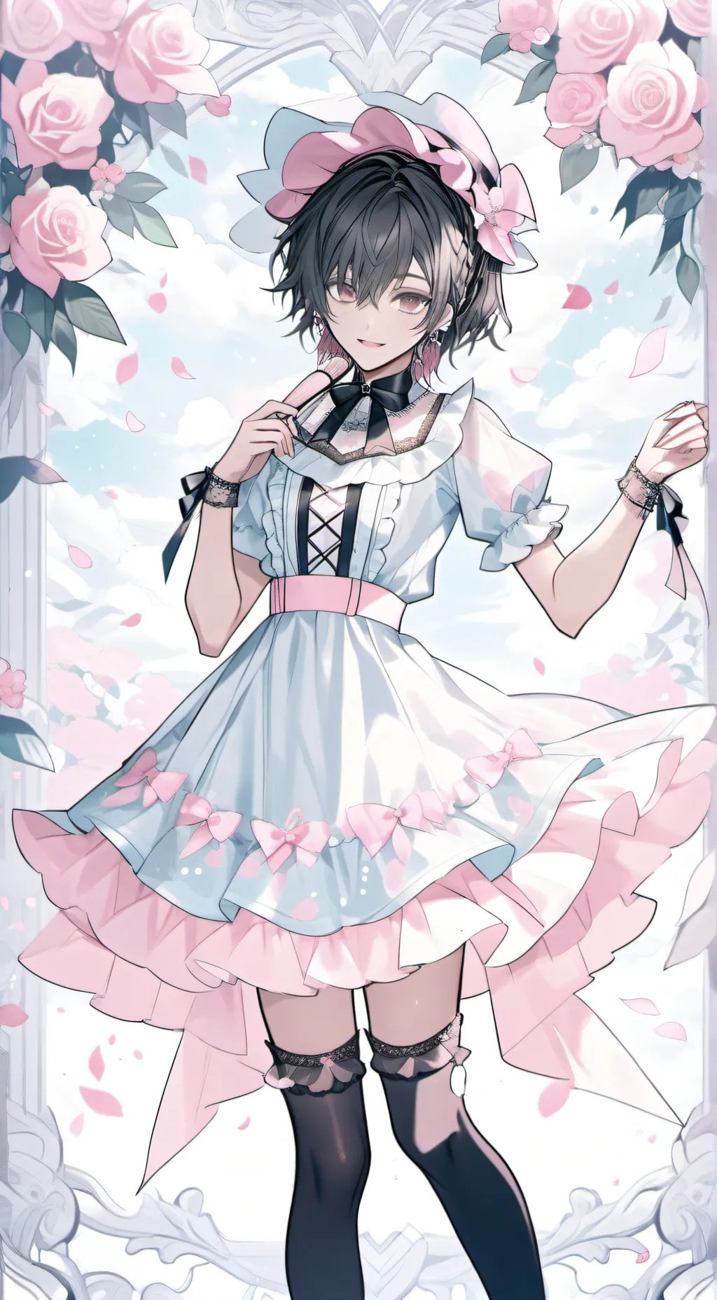 ai character: leo background