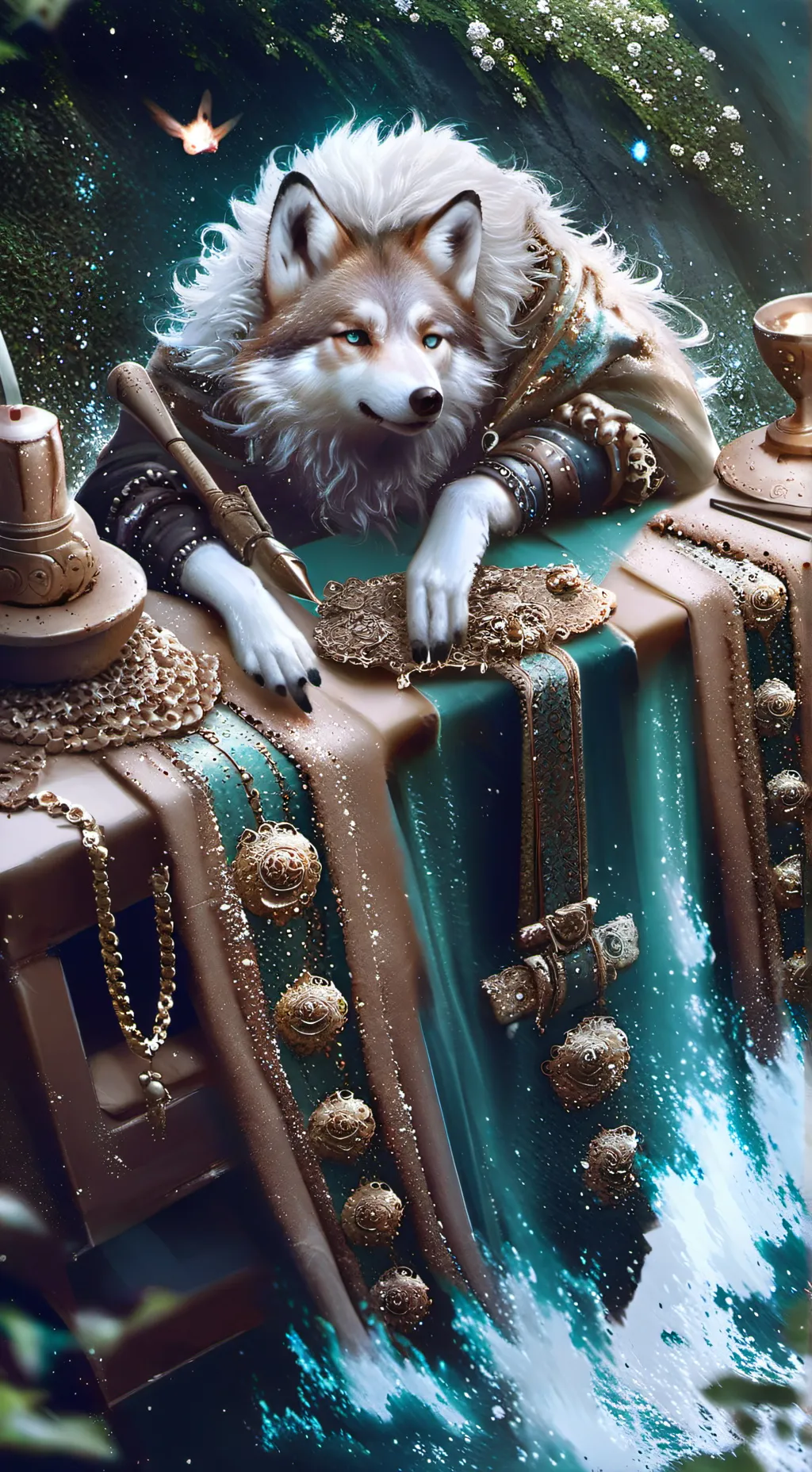 ai character: furry wg background