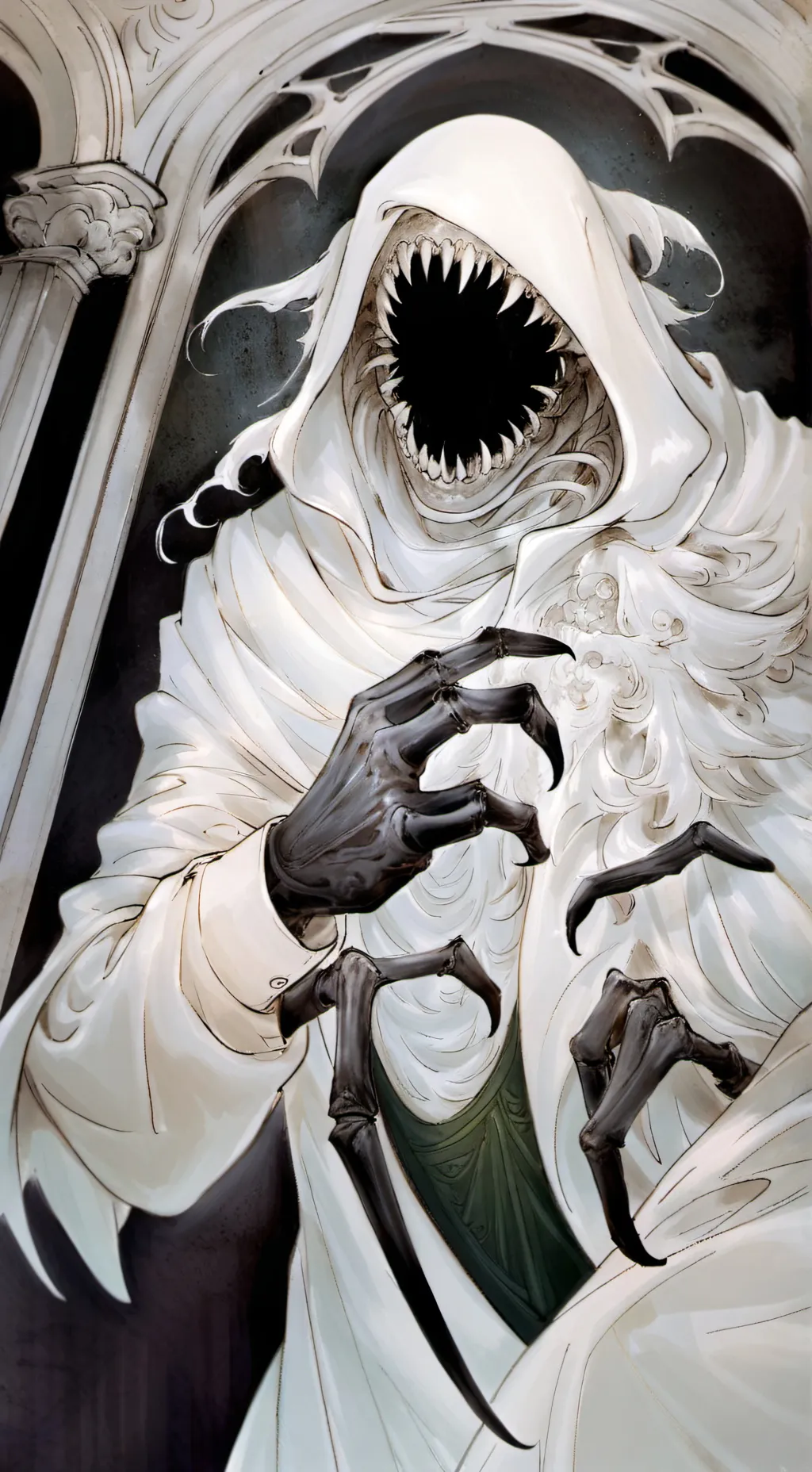 ai character: window mimic background