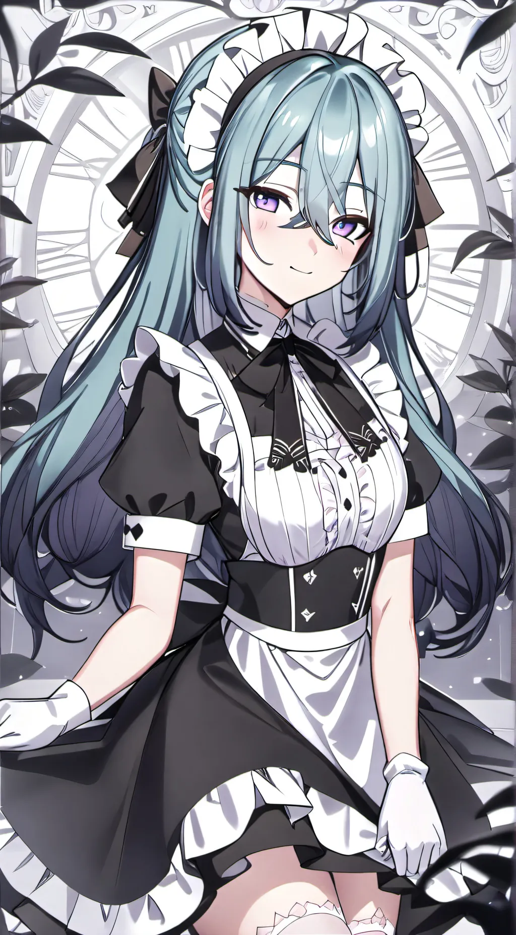 ai character: Azurea background