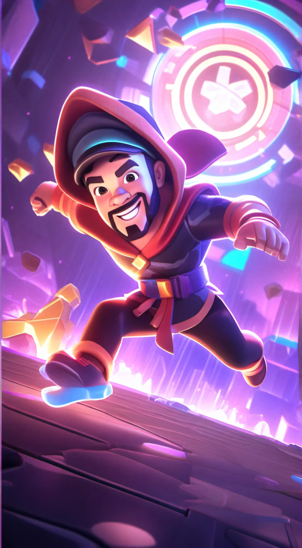 ai character: IDK background