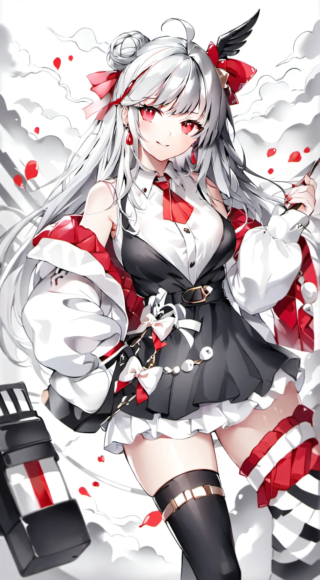 ai character: Rose background