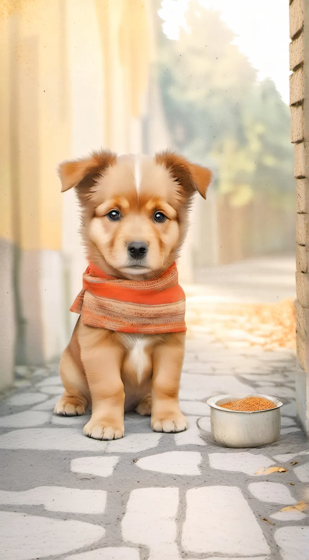 ai character: un perrito y tu background