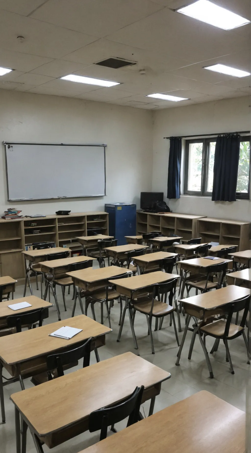 ai character: ~first day of mha~ background