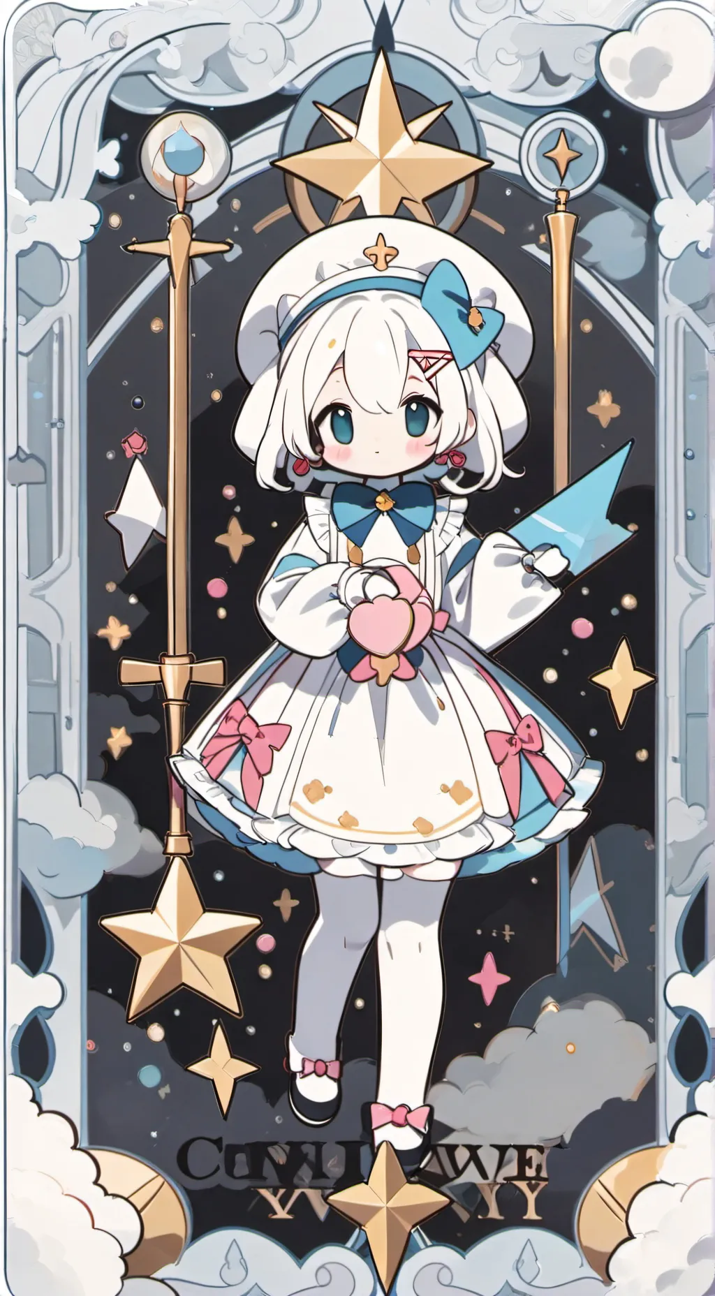 ai character: Mishi and Ekta background