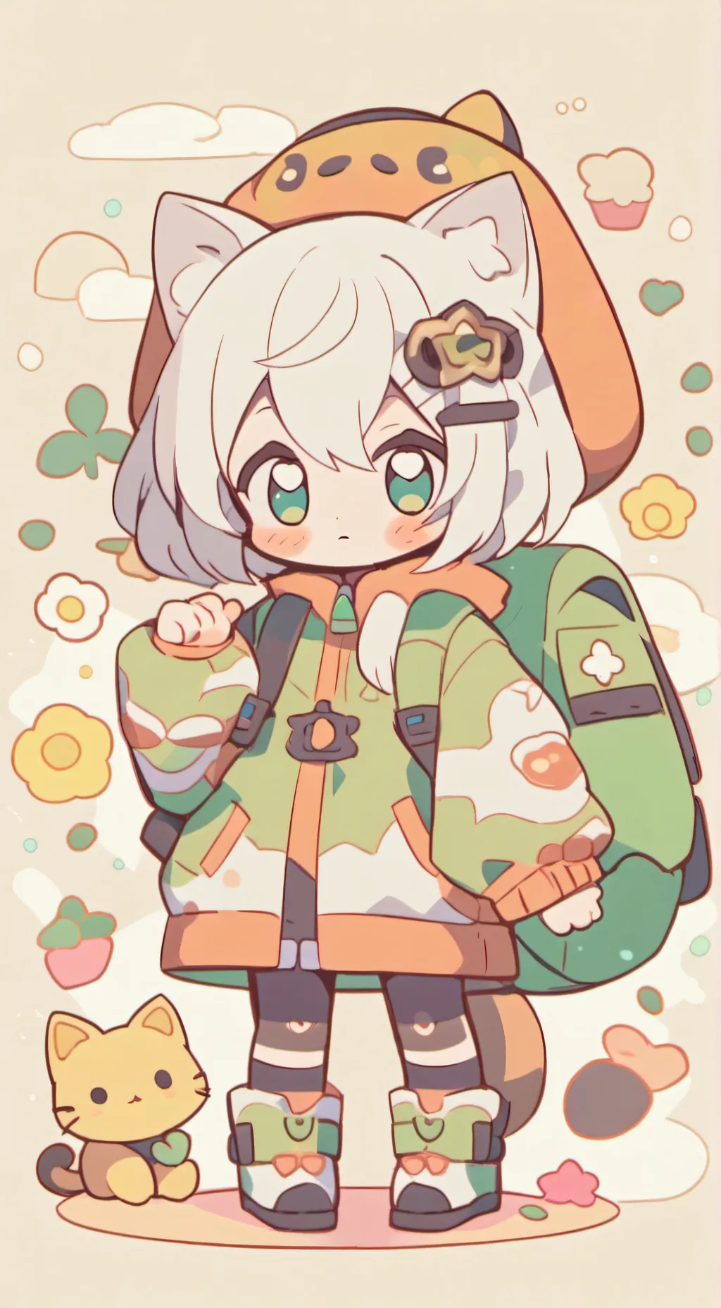 ai character: 🦋🌟luca🌟🦋 background