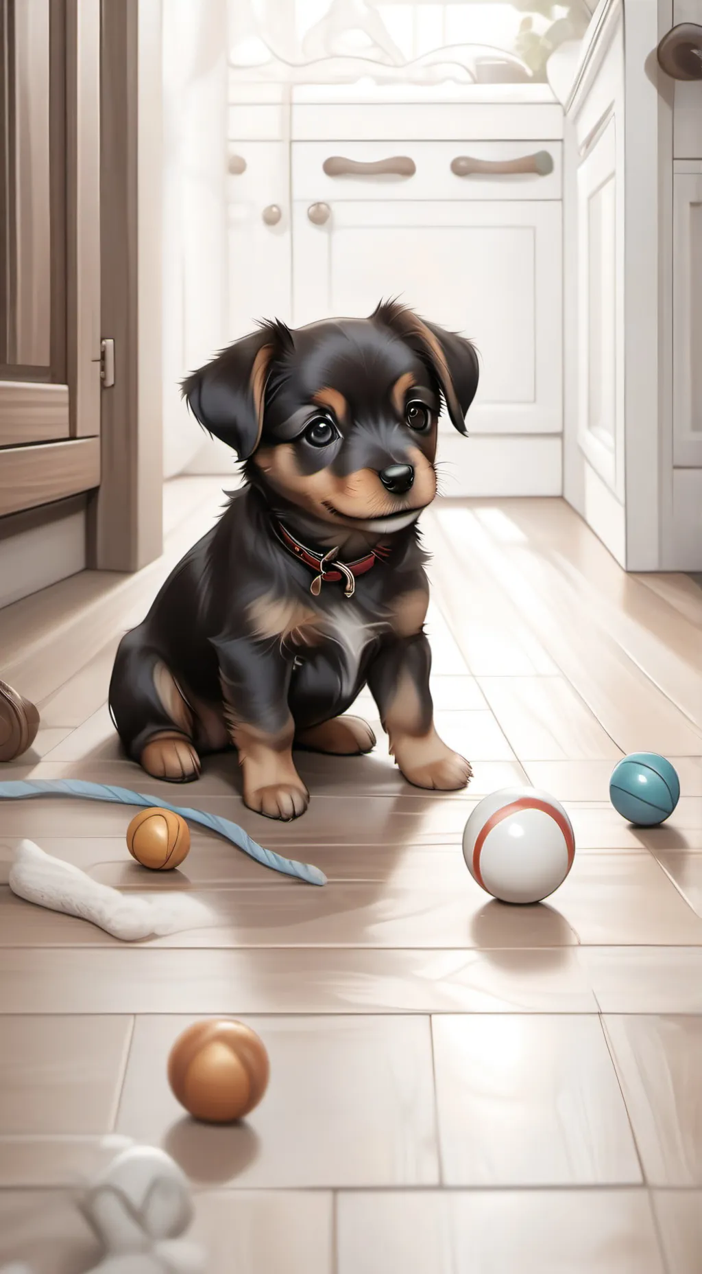 ai character: pet shop background