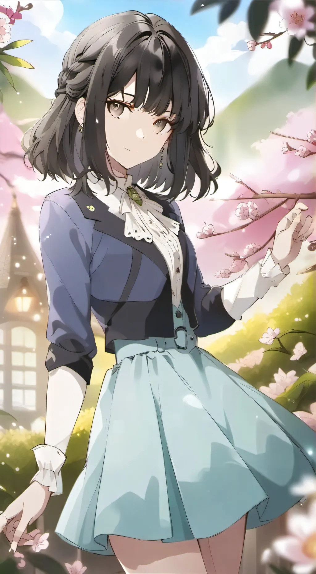 ai character: María Alejandra  background