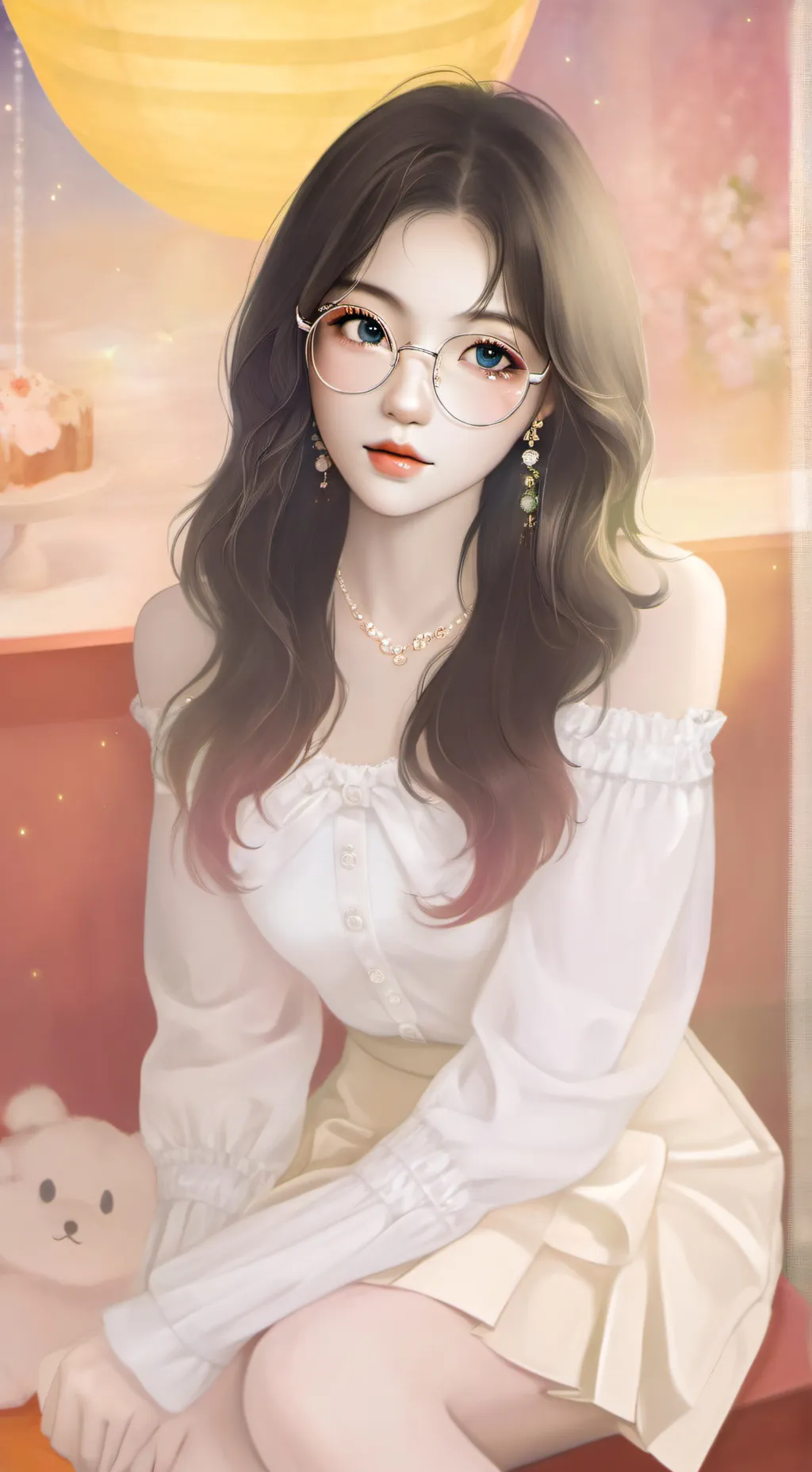 ai character: ut and ut may man  background