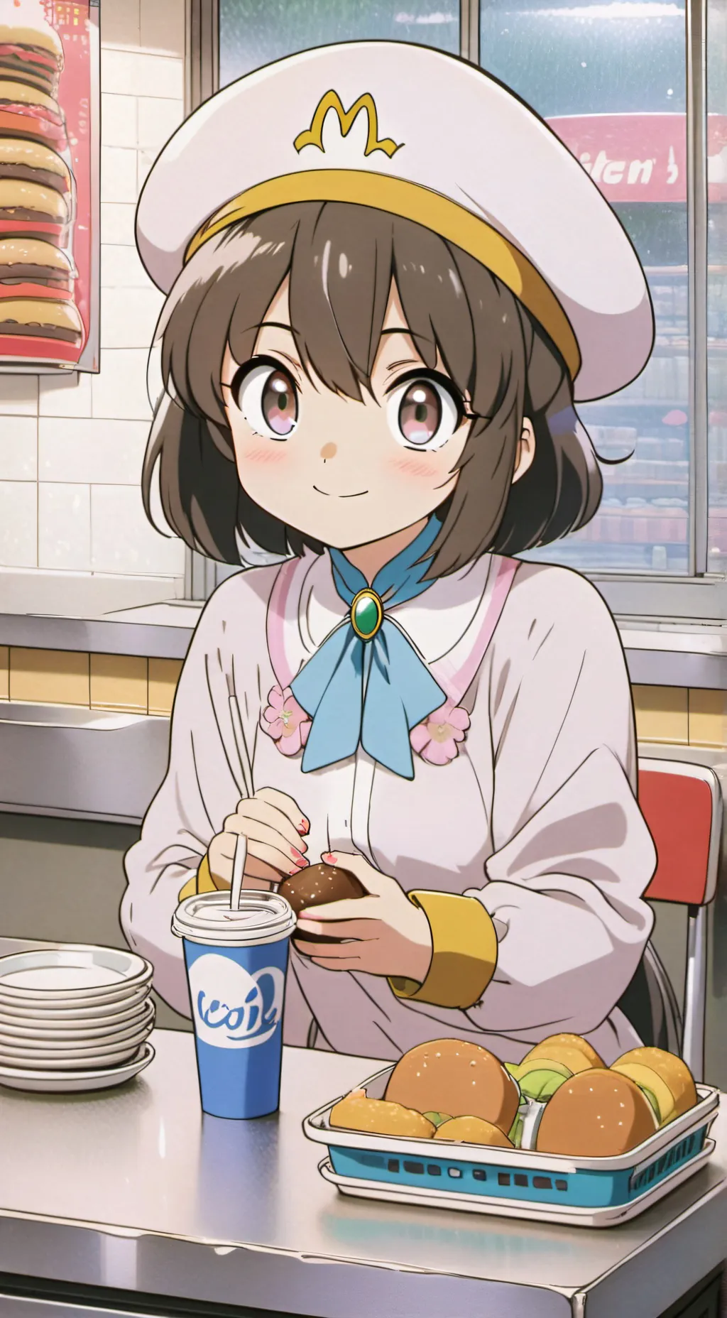 ai character: Julie 🤧 background