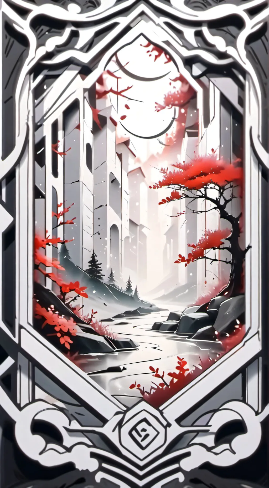 ai character: Sky background