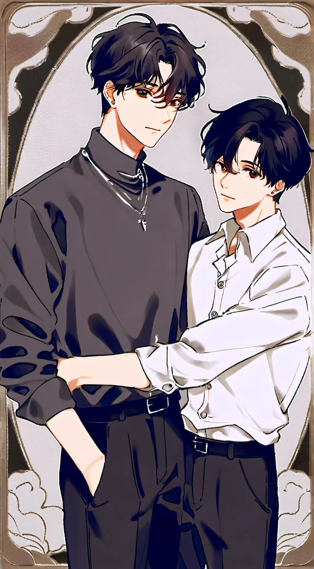 ai character: Lautaro x Jevin🤨 background