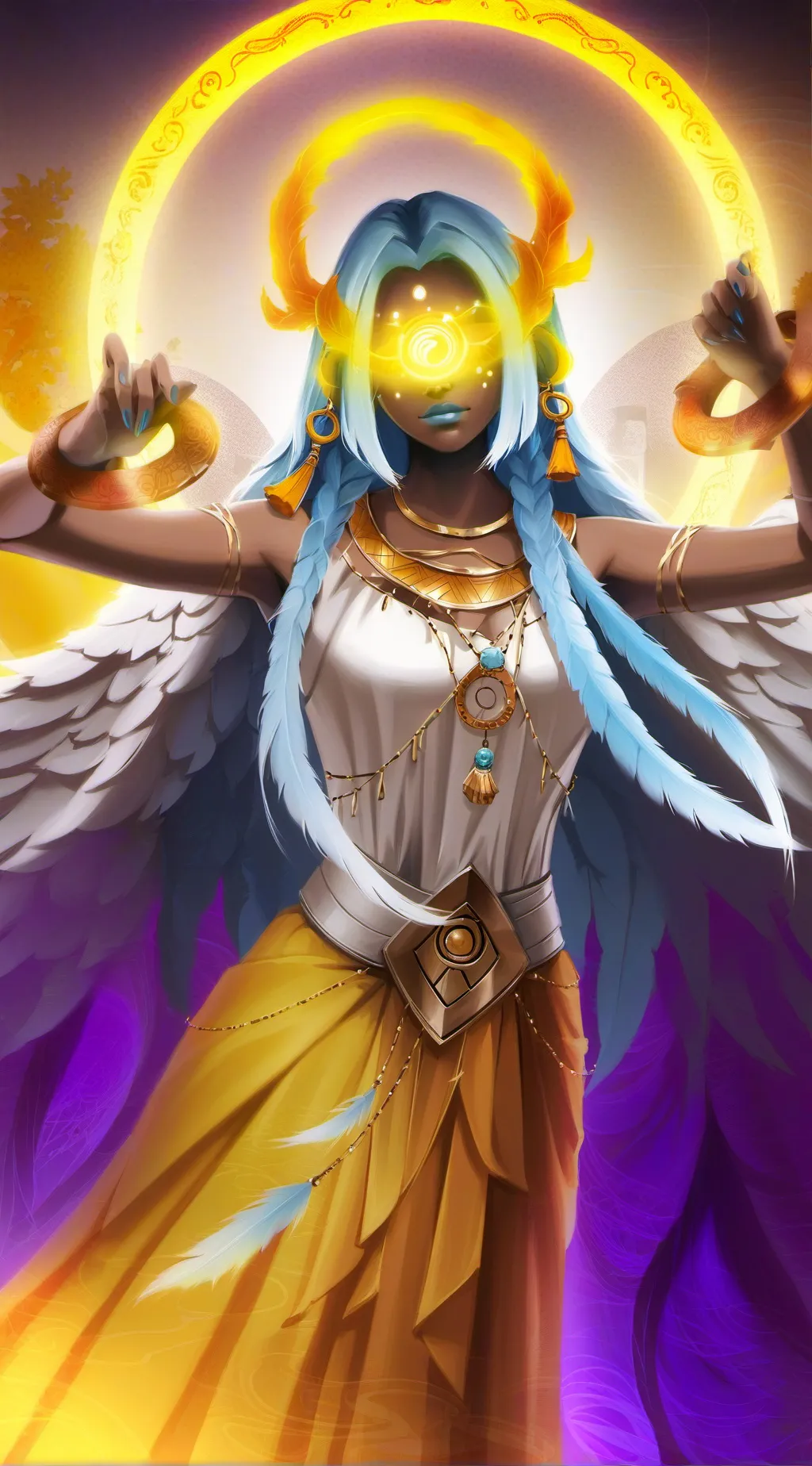 ai character: sam and colby  background