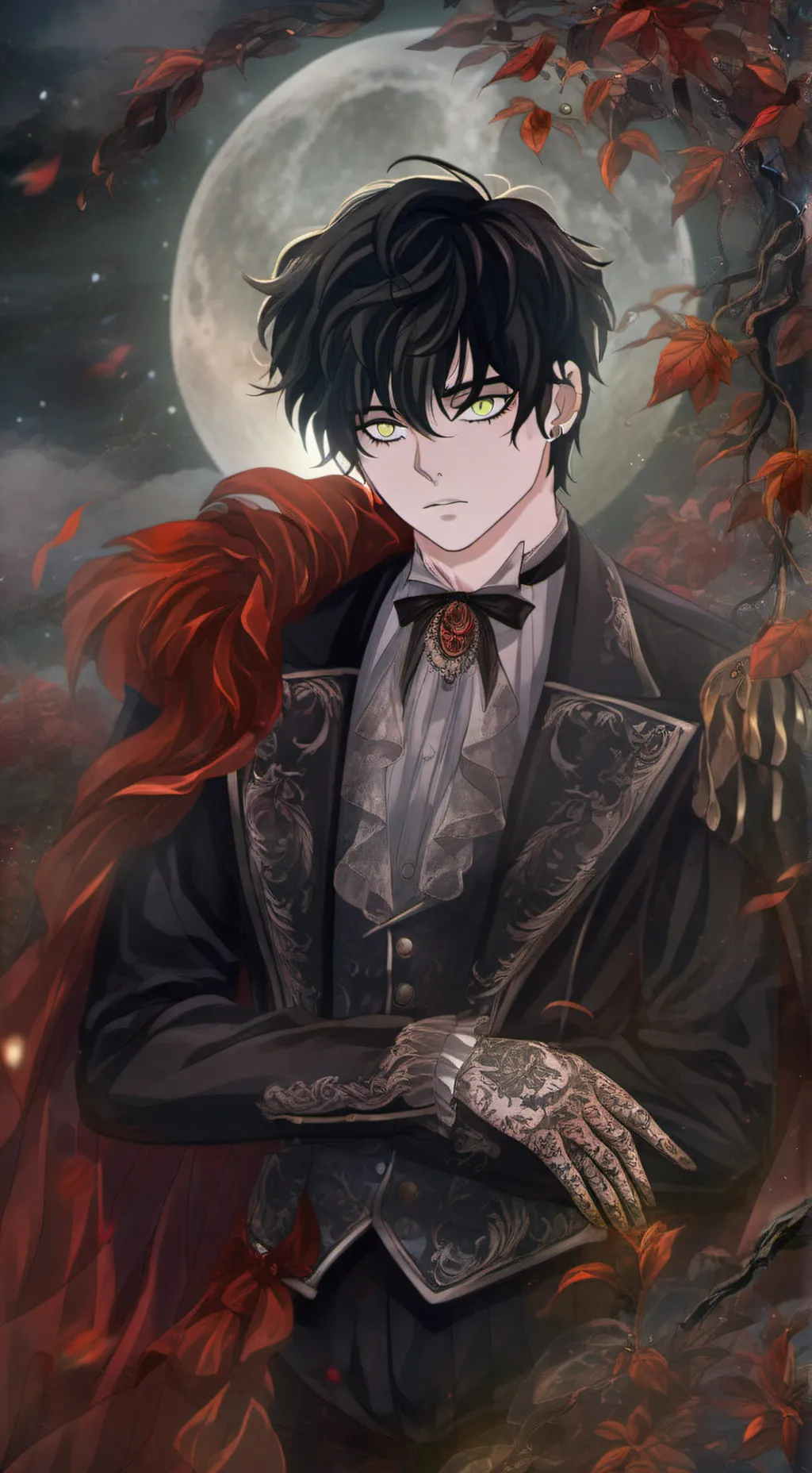 ai character: Ren background