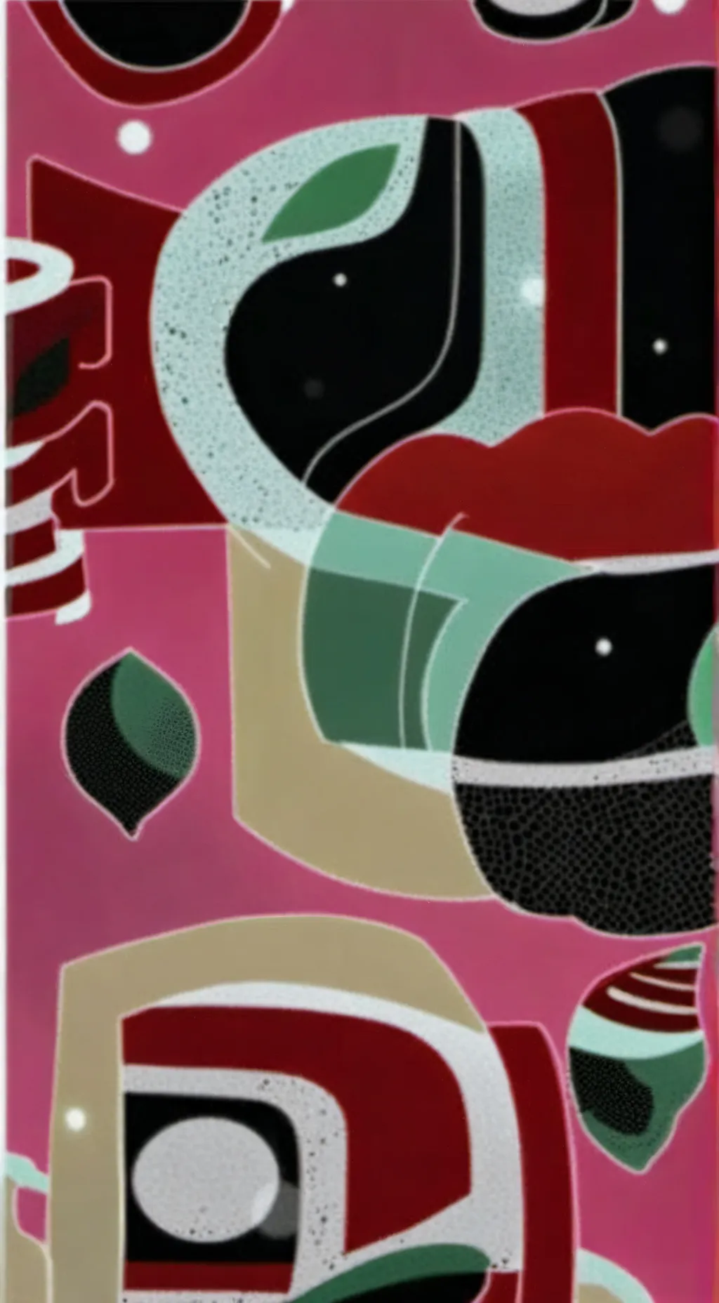 ai character: Squid game aqua background