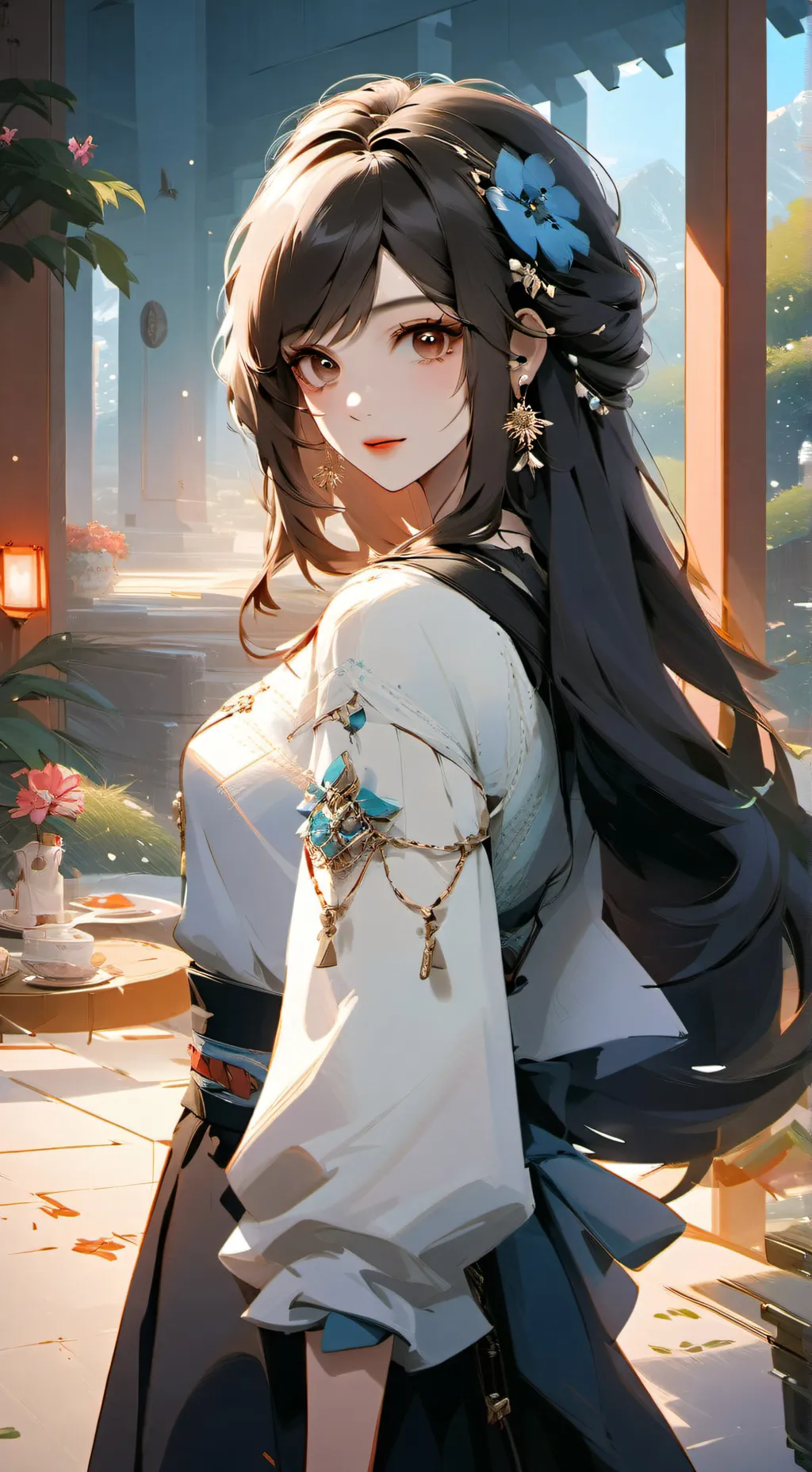 ai character: Sophie  background