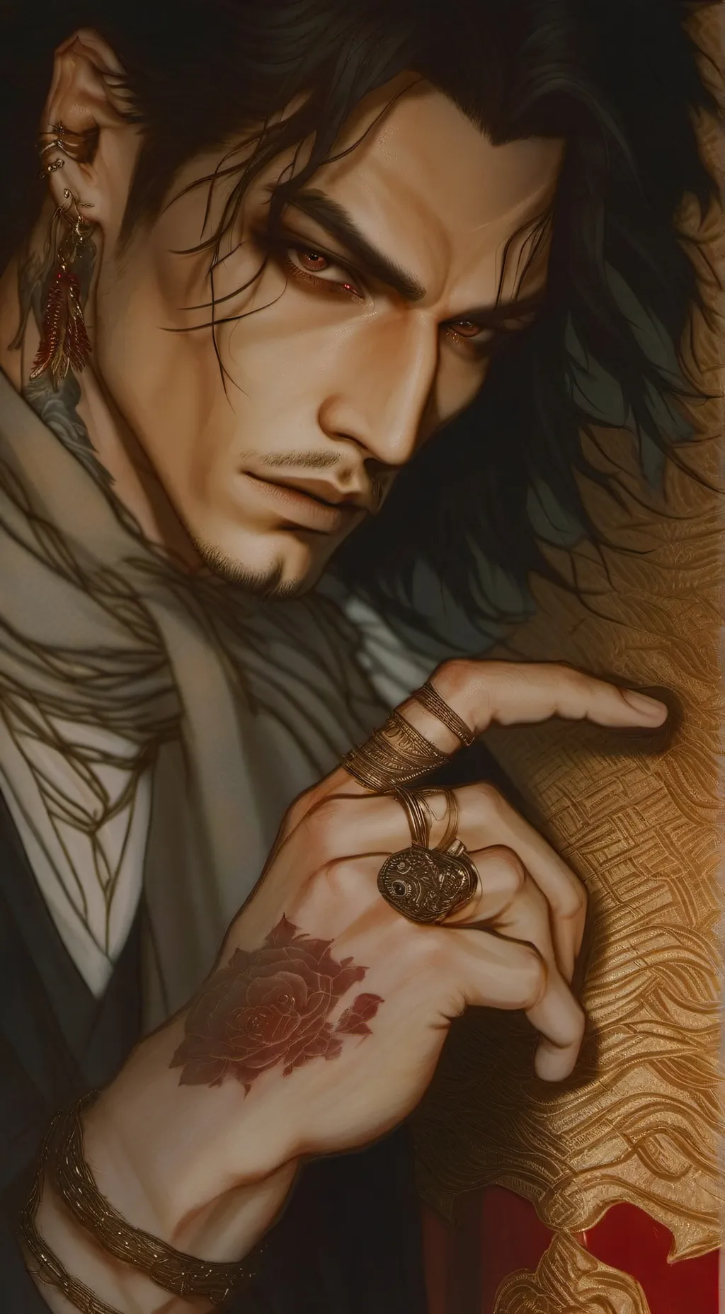 ai character: Rosen background