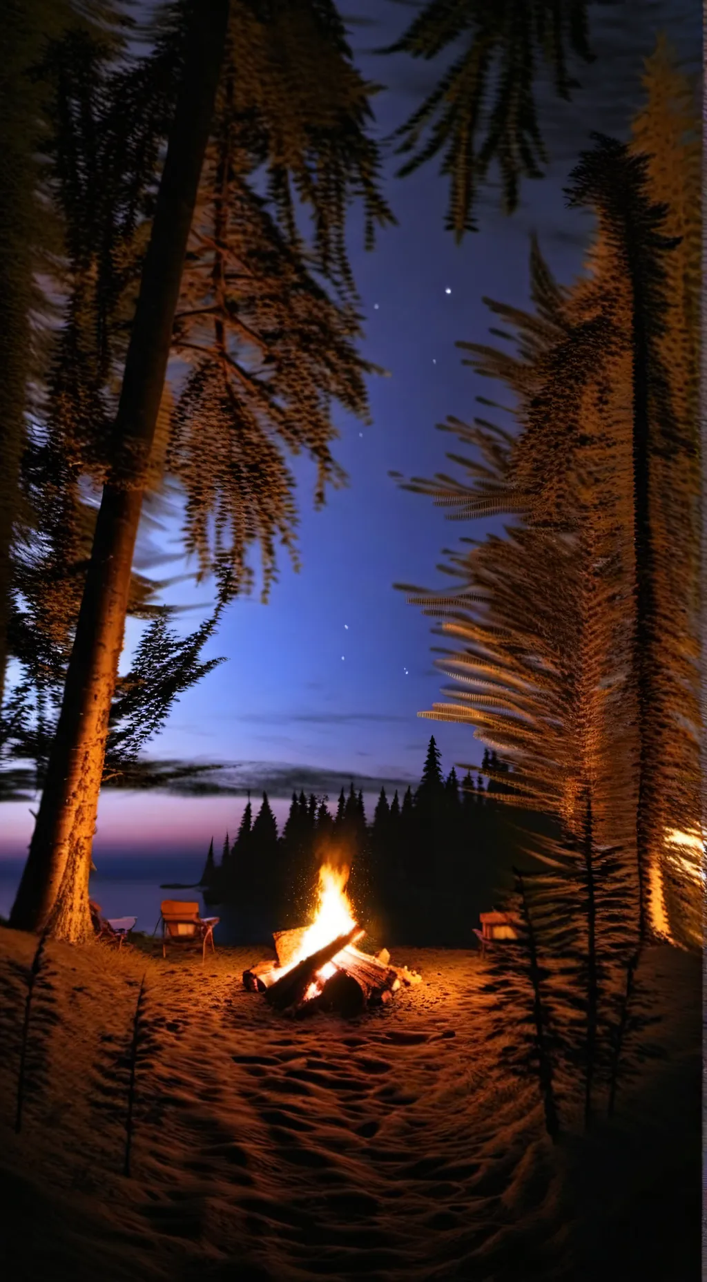 ai character: 《🏕C.H. camping🏕》 background