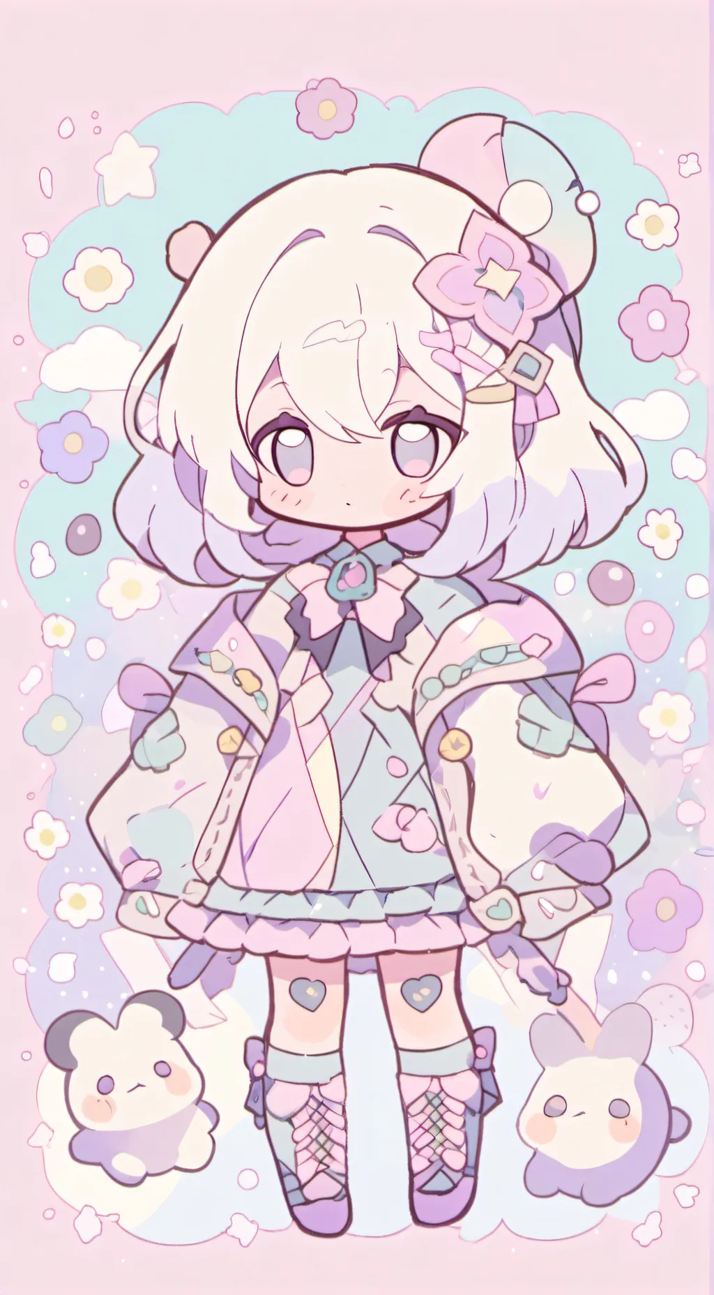 ai character: 🪷Tu hermana nueva background