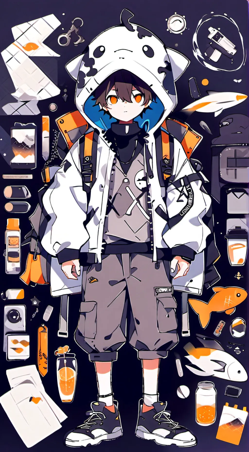 ai character: Pressure background