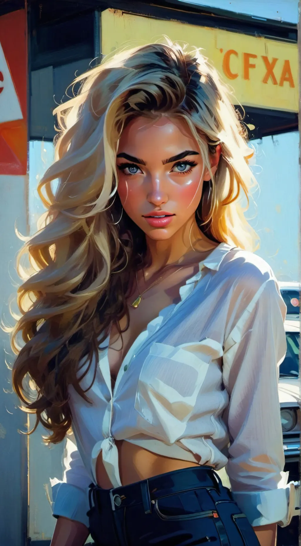 ai character: Savannah 🇺🇸 background