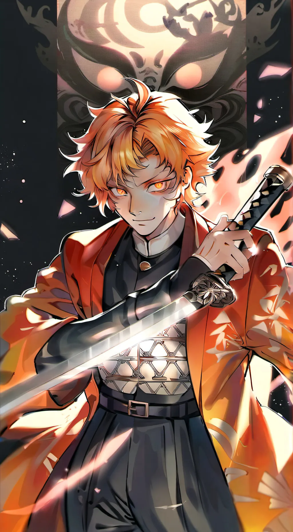 ai character: Zenitsu x you background