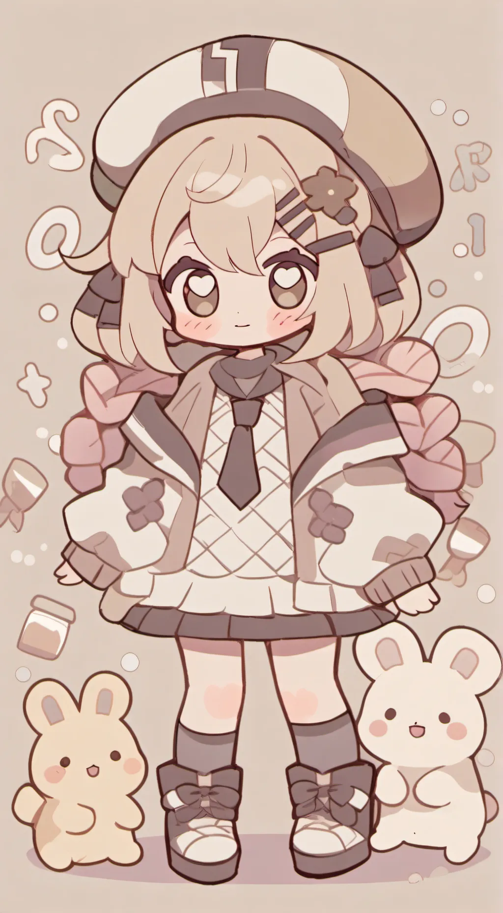 ai character: hermanastra menor background