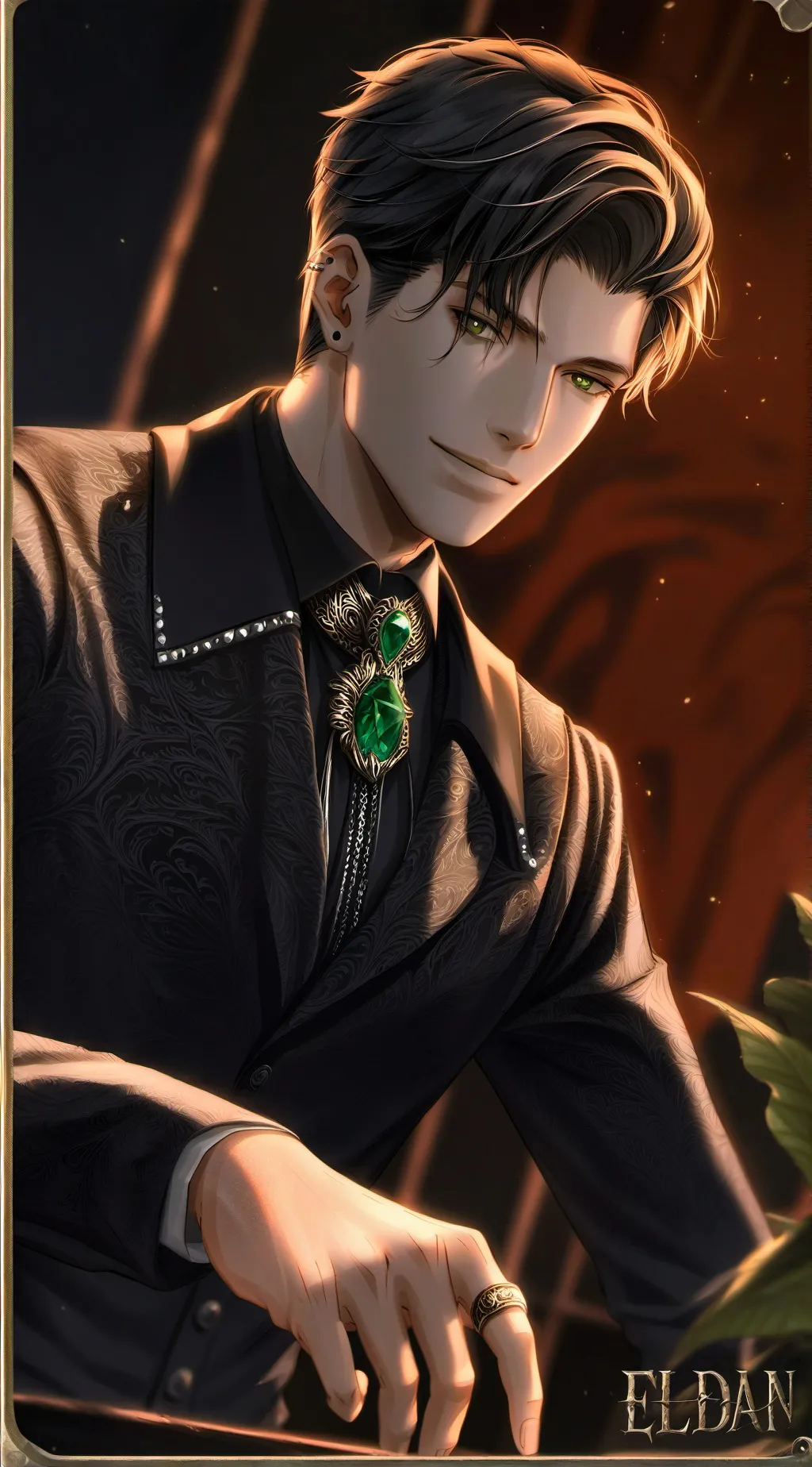 ai character: Calyx Virell background