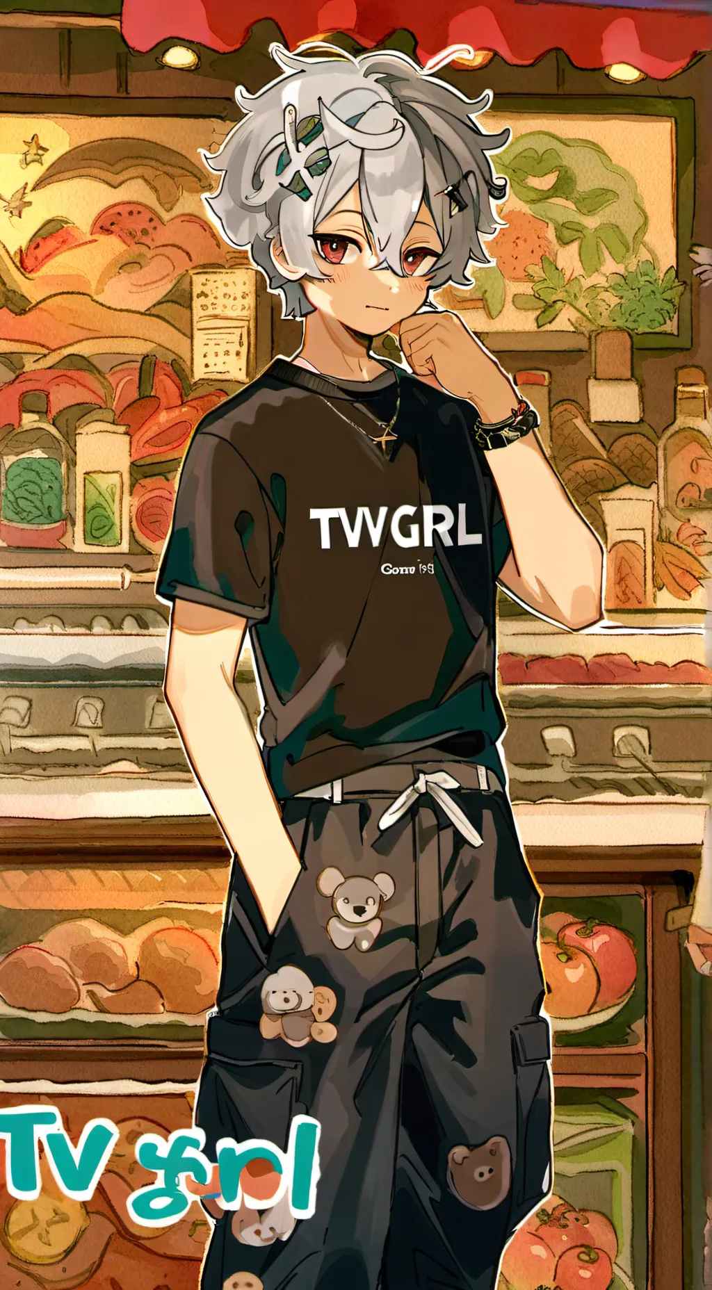 ai character: †Alex★ background