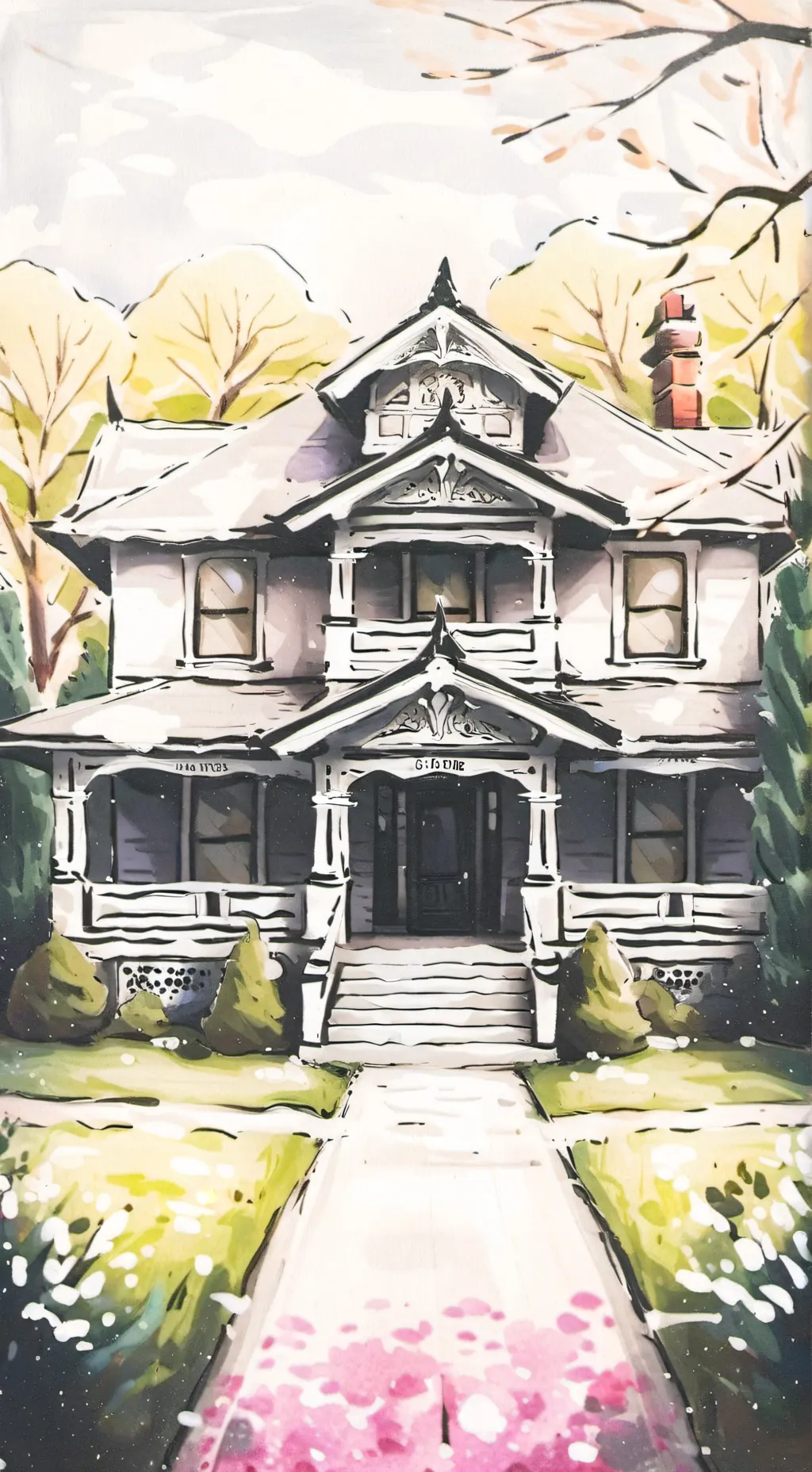 ai character: Big family  background