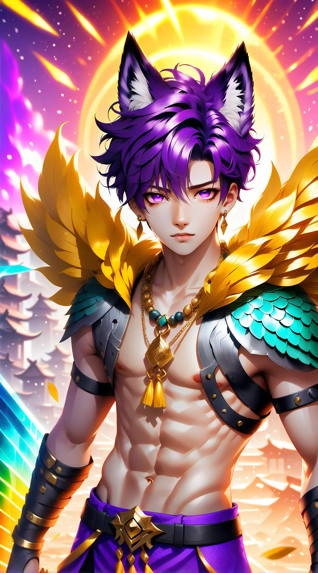 ai character: luri background