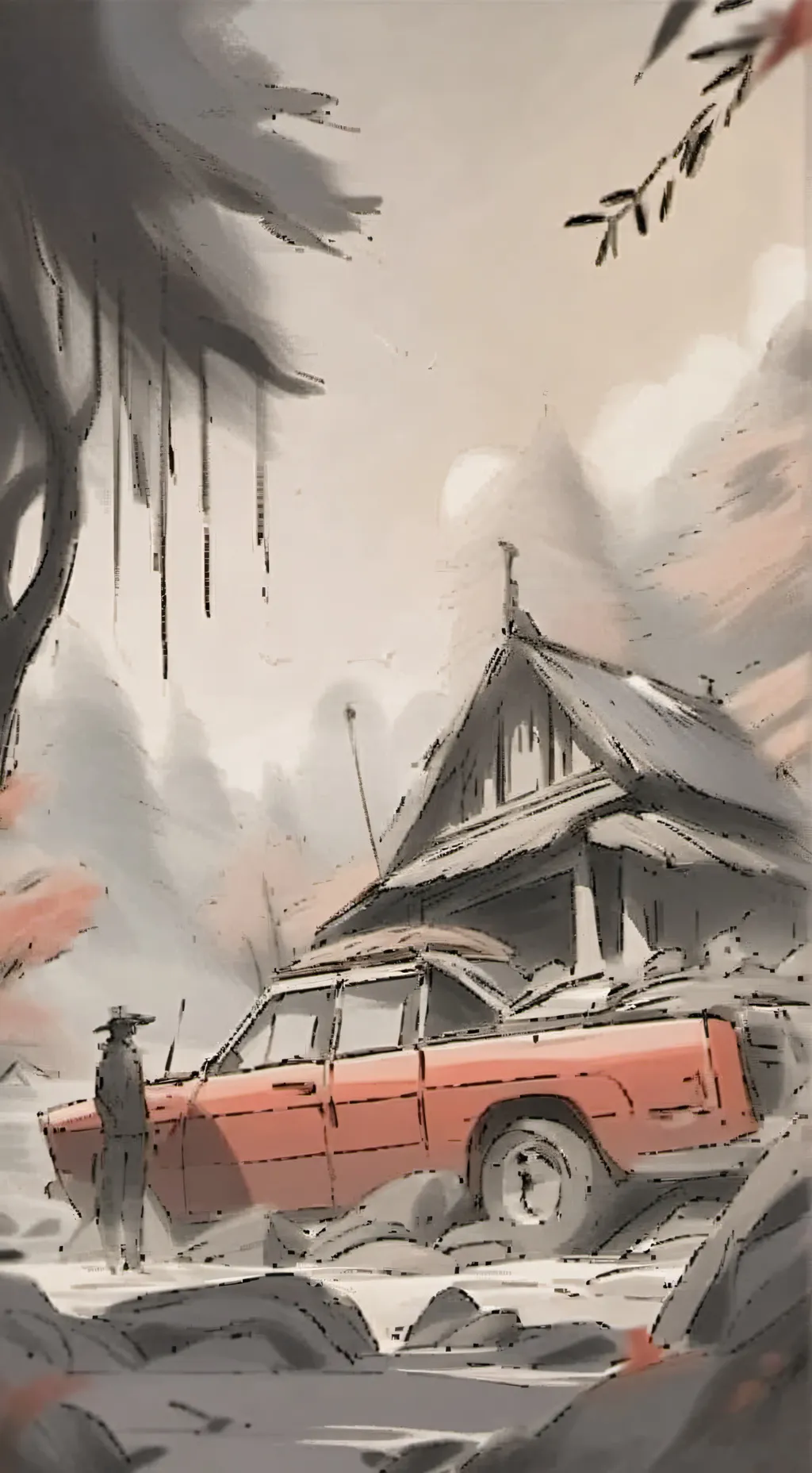 ai character: My fpe oc sleepove background