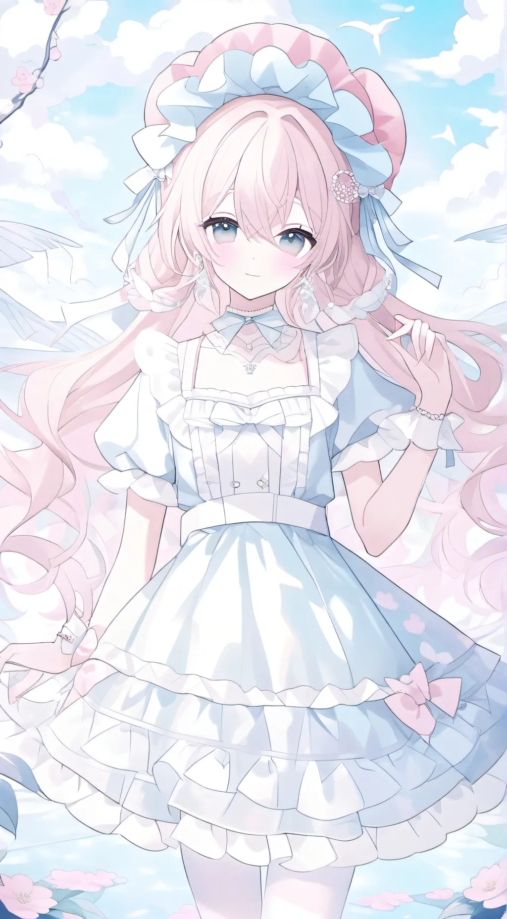 ai character: Lyria background