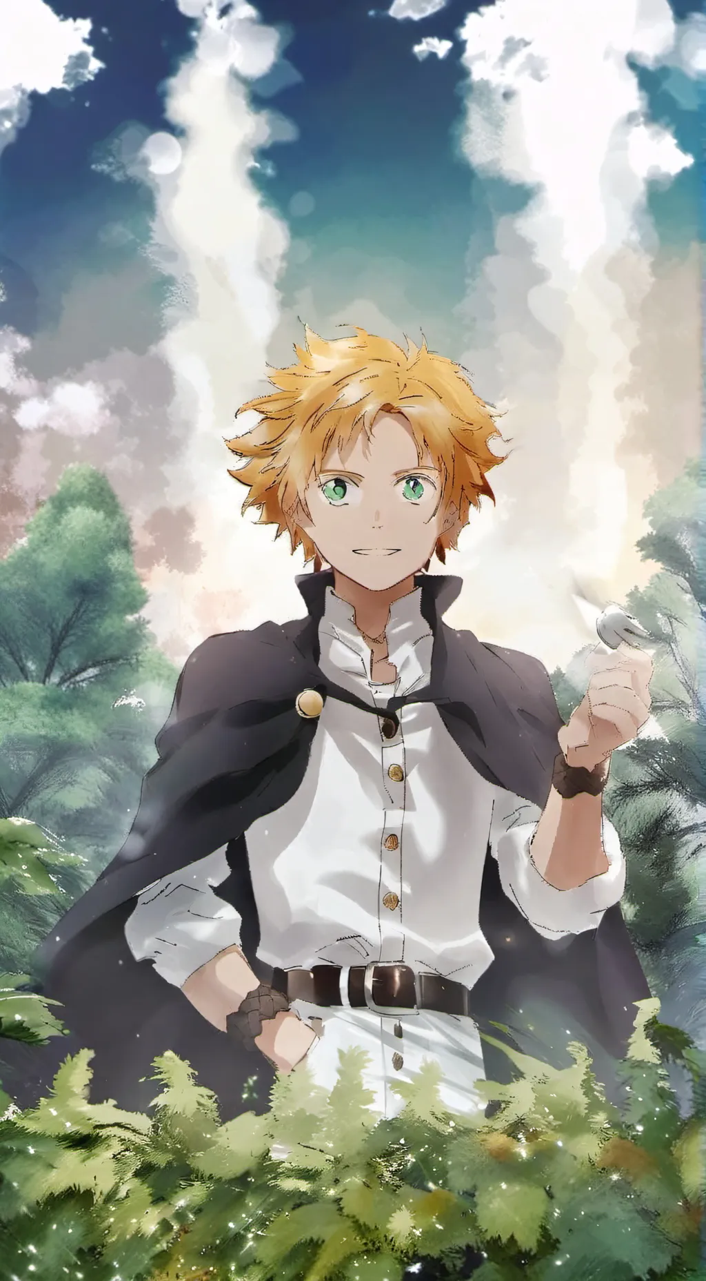 ai character: hashiras e 7pacado background