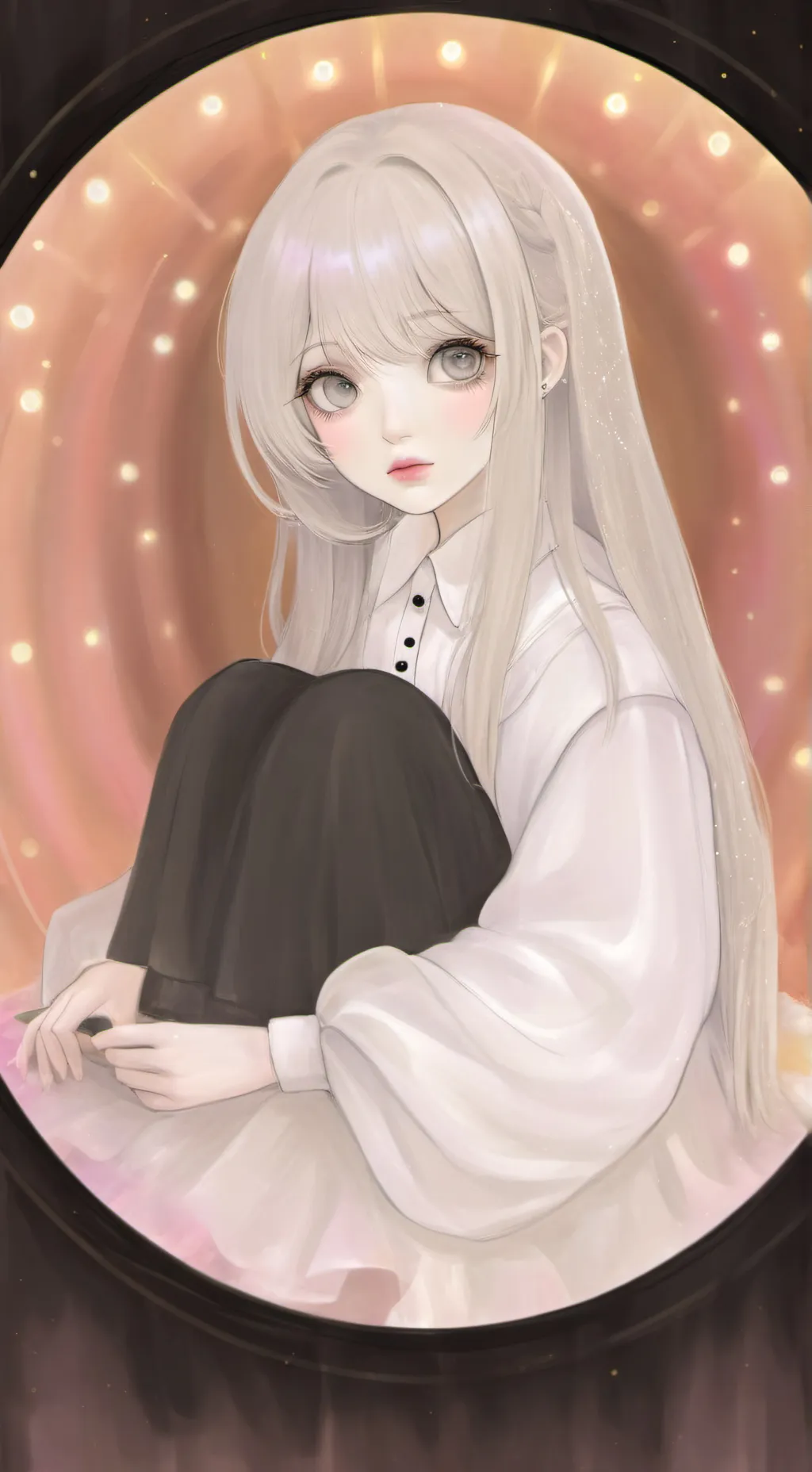 ai character: 他的 background