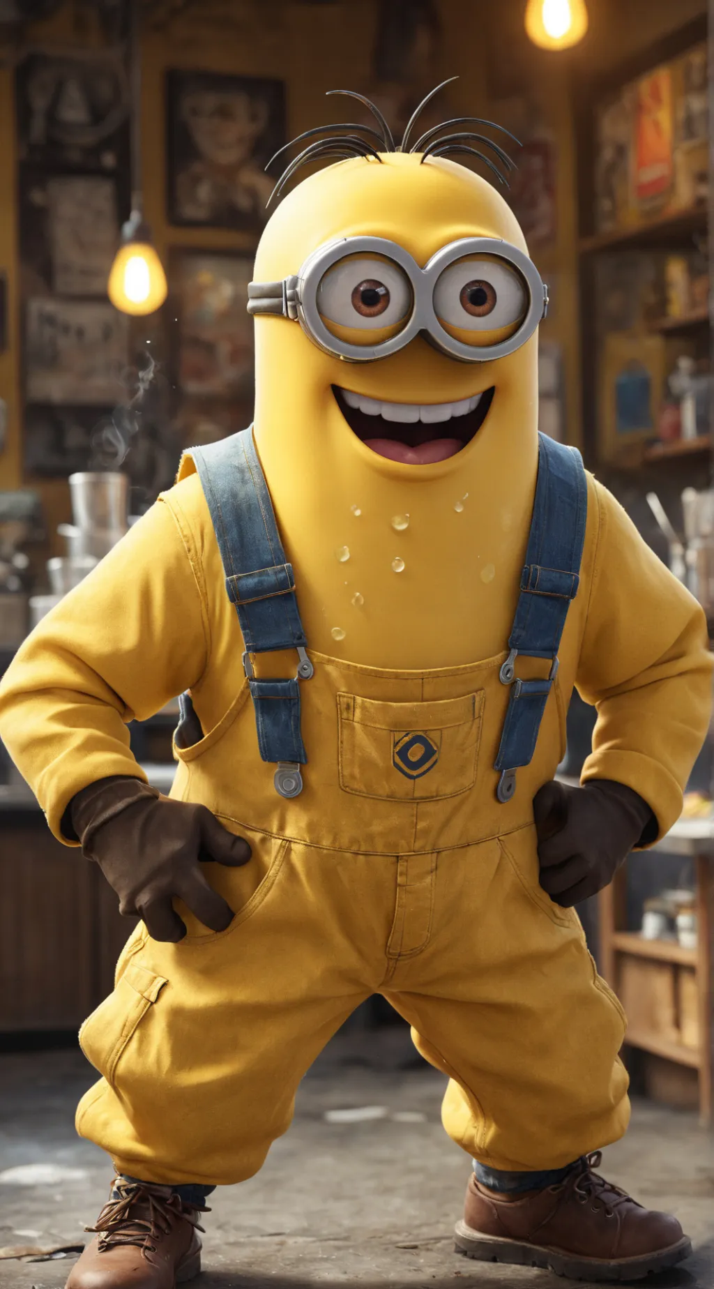 ai character: Minion Malone background