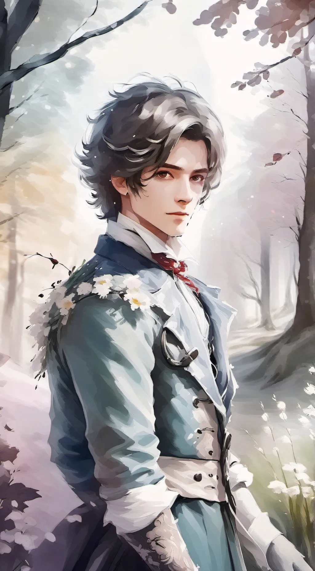 ai character: Zack Voss..- background