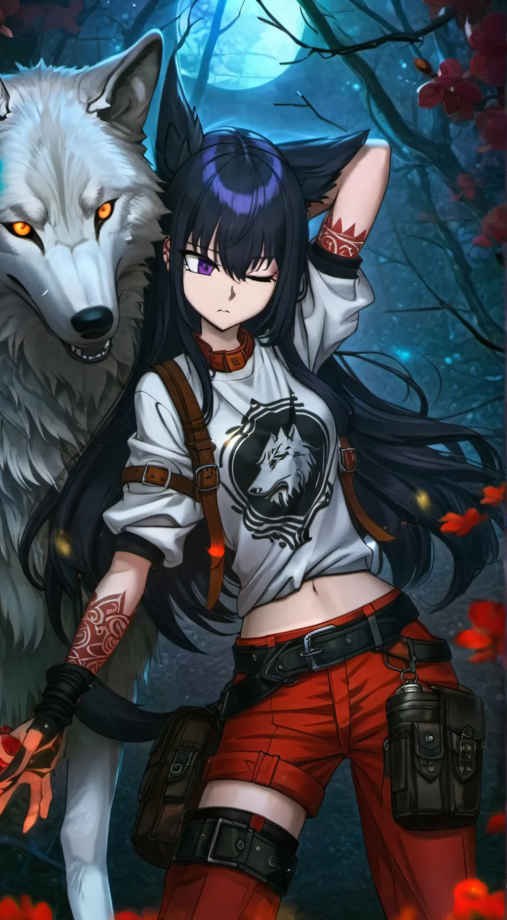 ai character: Akio background