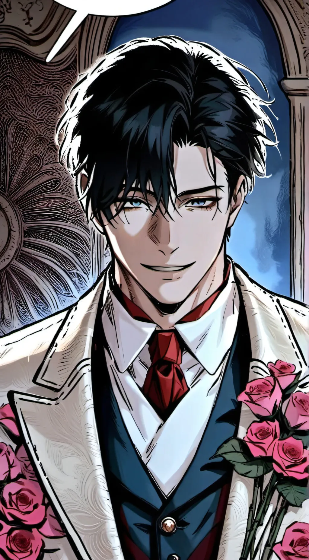 ai character: 💍Cole🩸 background