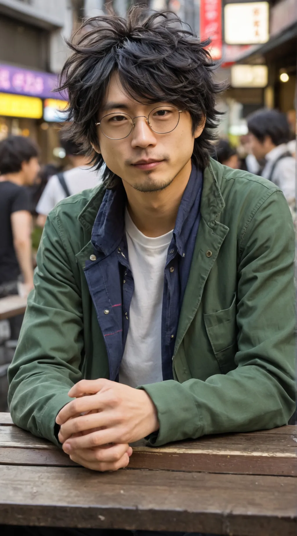 ai character: Akira Myazaki background