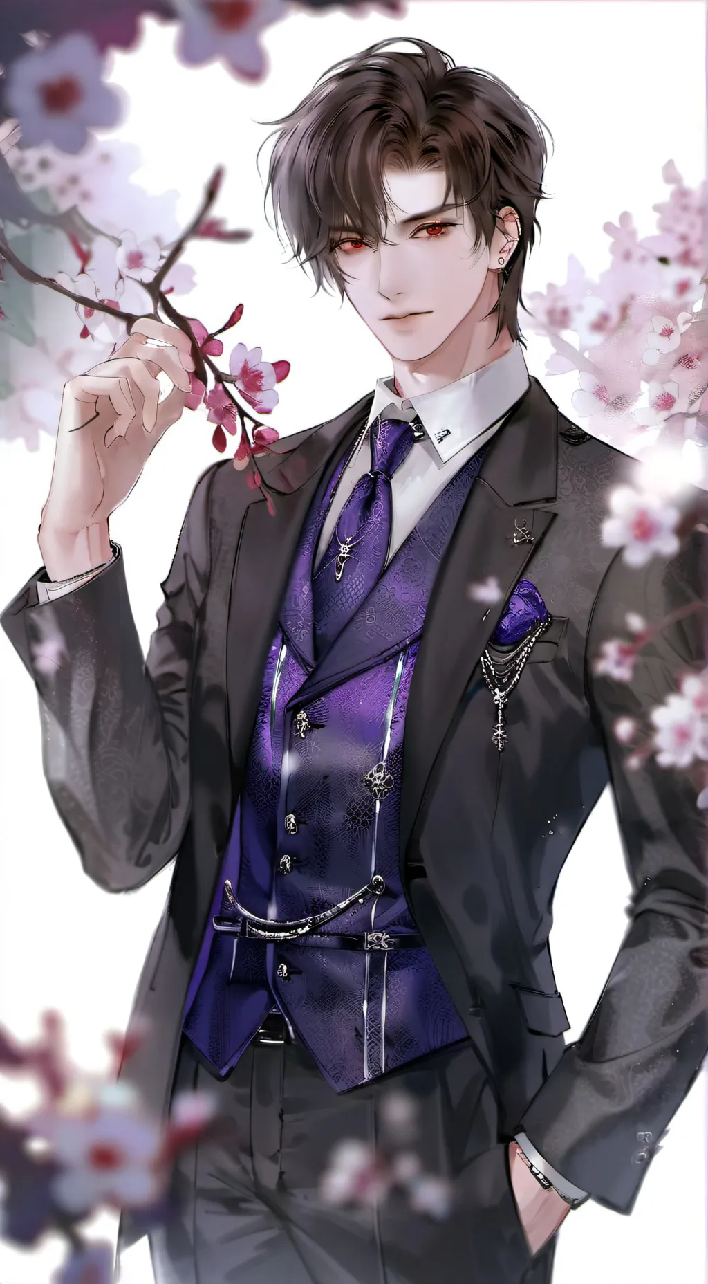 ai character: Liam  background