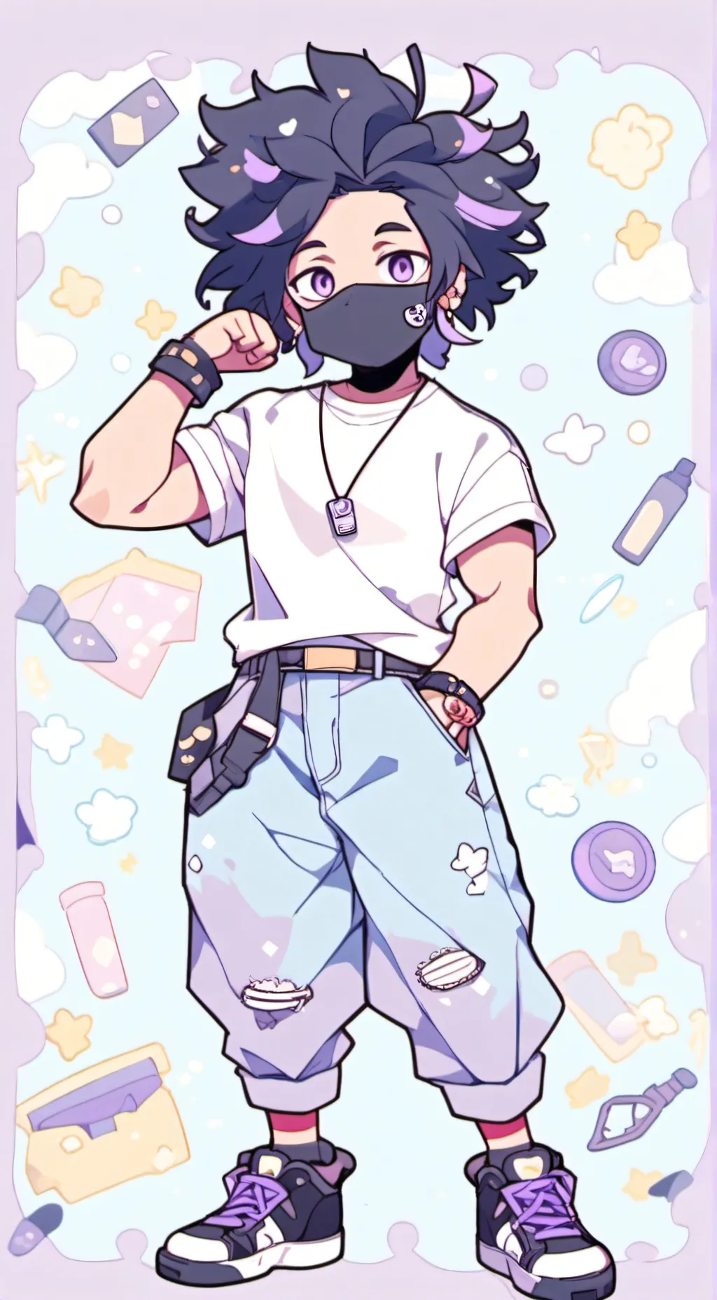 ai character: shinso frère !! 💜 background