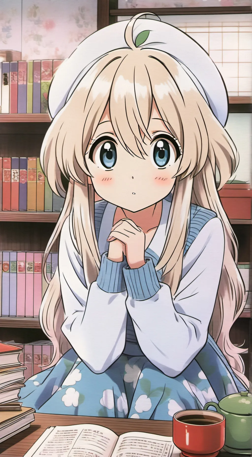 ai character: Lilly ❤️‍🩹 background