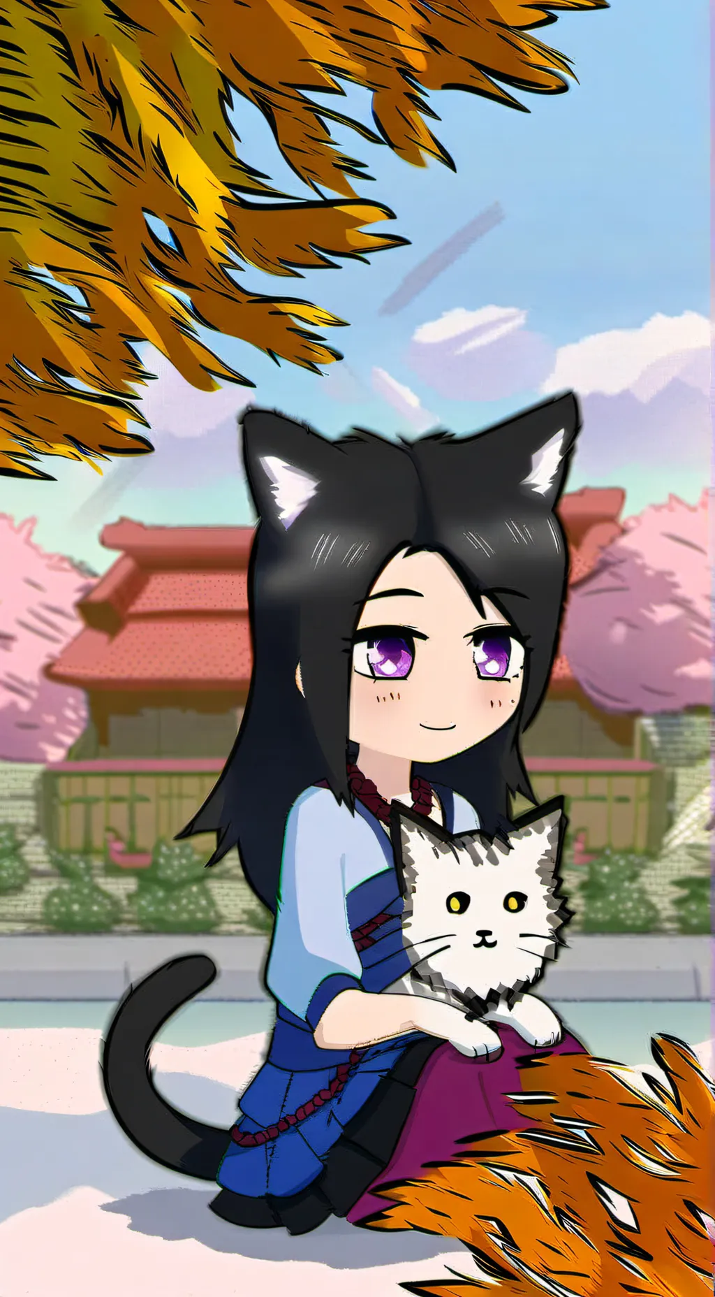 ai character: Aphmau background