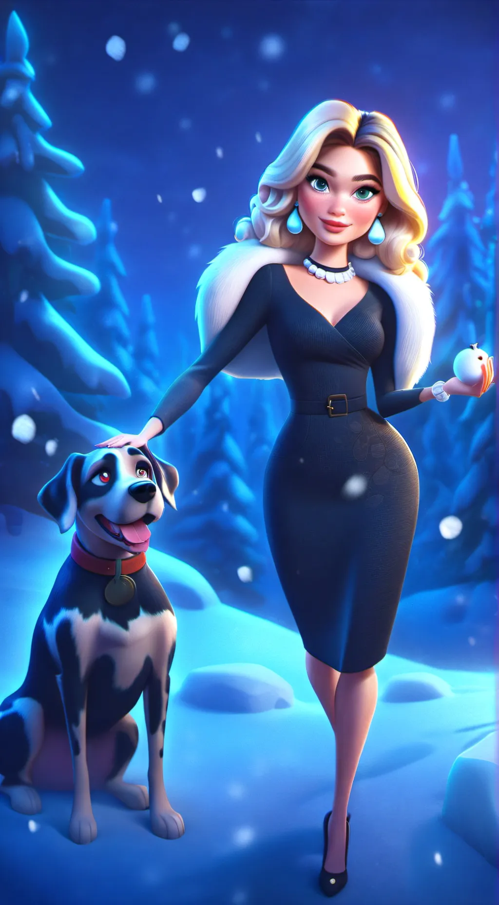 ai character: Malia background